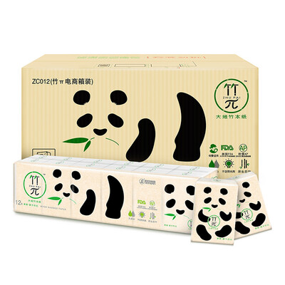 

Hearttex бамбука π серии носовой платок бумажный слой 4 пакета 12 * 6 Value Pack (продается FCL)