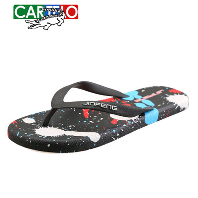 

CARTELO mens home slippers flip flops