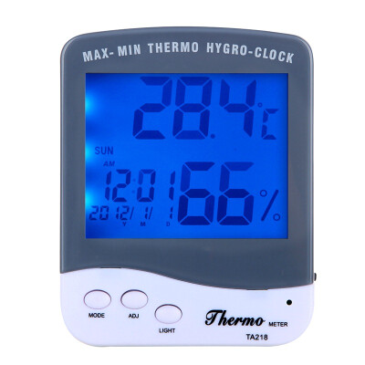 

Jingdong supermarket] Yuhuze Yuhuaze indoor and outdoor synchronous temperature electronic thermometer thermometer with outdoor temperature sensor TA338