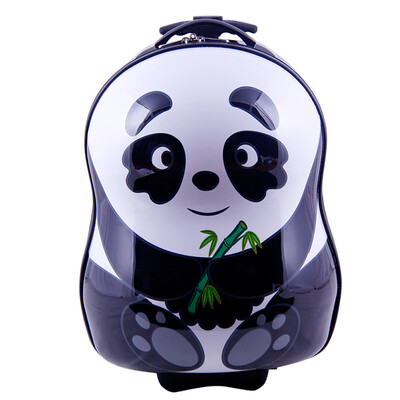 

SMJM 12 Inch ABS Hard Side Cartoon Kids Luggage Small Trolley Case with Wheels for Girls&Boys