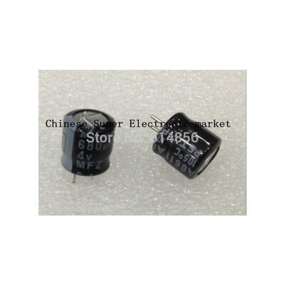 

100pcs 4V 680UF Capacitor 680UF/4V 8x8