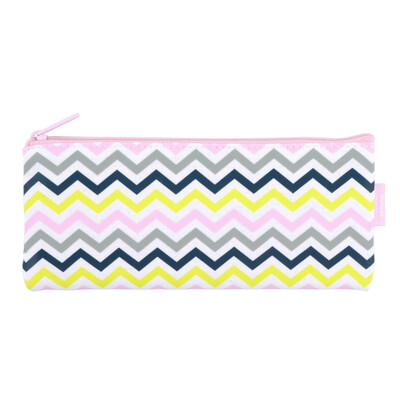 

Kinbor canvas pencil bag female models small fresh stationery bag student school supplies triangle KBB22473