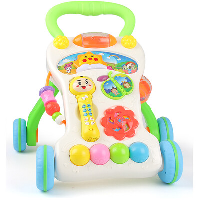 

Doll Dr. (Dr.B) Infant Toys Walker Trolley Baby Adjustable Speed ​​Anti-rollover (toddler trolley green)