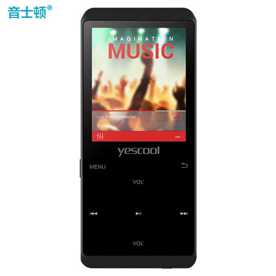

Tone Boston (yescool) музыкальный плеер HIFI без потерь уменьшения HD шума MP3 должно научиться сенсорным экран MP4 громкой карточку портативного Walkman 16GB x10 спортивных черным