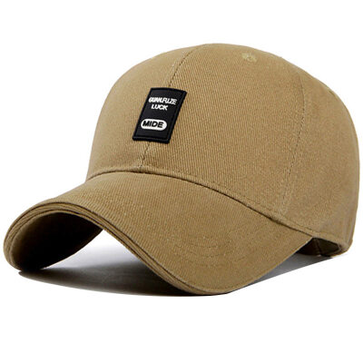 

GLO-STORY Baseball Cap Men&Women Casual Cap Sports Sun Hat MMZ724035 Camel