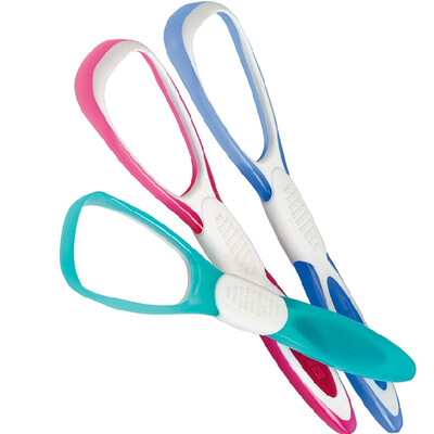 

TRISA Double effect tongue cleaner brush 1 pcs Swiss imported soft bristle