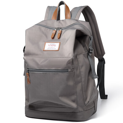 

Ninth city VNINE backpack men&women waterproof Harajuku wind backpack 156 inches large capacity computer bag hit the school color light bag with coffee VD7BV32881J