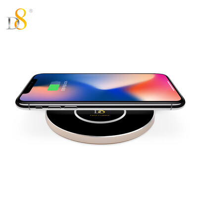 

D8 iPhone8 / 8plus беспроводного зарядное устройство подлинная Apple, оригинальное оборудование QI Эндрюс Samsung S8 D8 Восемь глобальных мобильный телефон черного X