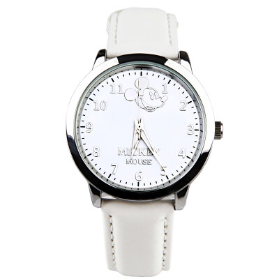 

Disney watch girl boy white fashion quartz watch middle school student pointer watch ladies leisure watch DLE-BMK001-1