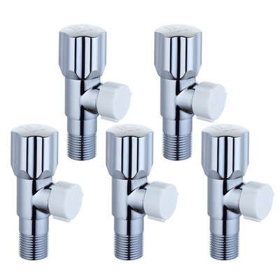 

Submarine F204-5 angle valve set hot&cold water universal ceramic valve core 4-port triangular valve eight-word valve