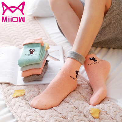 

Cat MiiOW ladies socks female autumn&winter leisure indoor floor socks female home tube socks socks socks