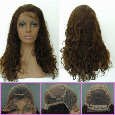

QDKZJ Natural Wave Lace Wigs For Black Women Glueless Full Lace Wigs Brazilian Virgin Hair Human Hair Wigs
