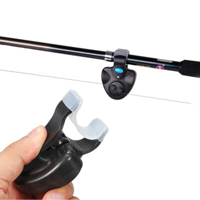 

Electronic Fish Bite Sound Alarm LED Light Alert Bell Fishing Rod Clip-On