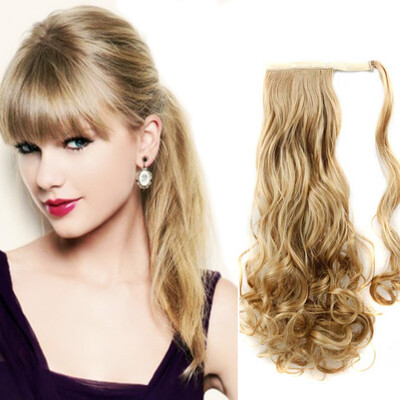 

AISI HAIR 22 "120g Высокотемпературная длинноволновая волнистая синтетическая обертка вокруг волос. Подростковые подтяжки волос