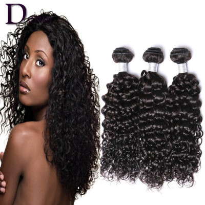 

3 bundles lot Human Hair Weave 8A Grade Unprocessed Peruvian Water Wave Human Hair Extension Brazilian Natural Wave