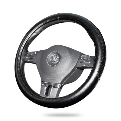 

BOLISH Corolla steering wheel cover new Civic sagitar LaVida Carra Jetta Baolai Yinglang Sylphy set four seasons universal BT06 black