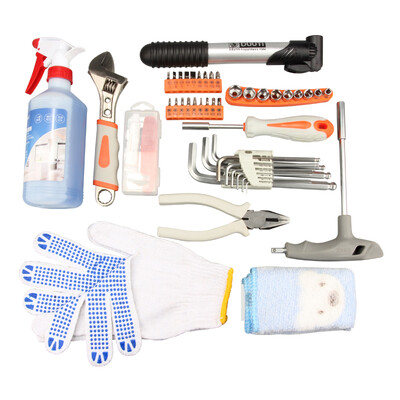 

Jimmy Home JM-GTB58 somatosensory car special maintenance tools luxury models - 58 sets