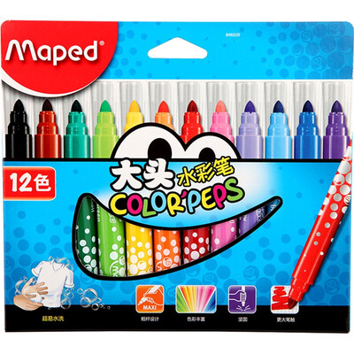 

Ma Peide Maped 846020 easy to wash the big watercolor pen