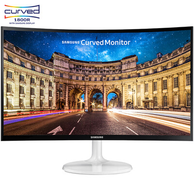 

Samsung (SAMSUNG) C24F399FHC 23,5-дюймовый криволинейный кривизна 1800R с широким углом Низкий ЖК-монитор с поверхностной поверхностью Blu-ray (HDMI)