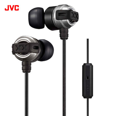 

JVC (JVC) HA-FX11XM ухо уха телефон ШЛЕМОФОН спортивных новый Street Fighter рок бас-проводная гарнитура серебряной проволоки