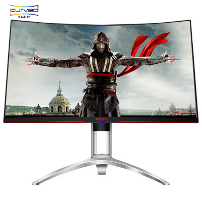 

AOC AGON love attack II AG322QCX 31,5-дюймовый 2K высокой четкости 144hz ΔE <3 1800R полноэкранный полнофункциональный игровой игровой компьютерный монитор