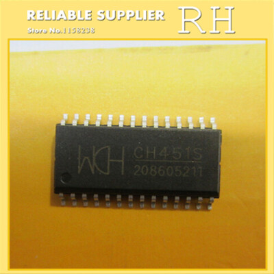 

10PCS/LOT CH451 CH451S SOP28 Display CHIP