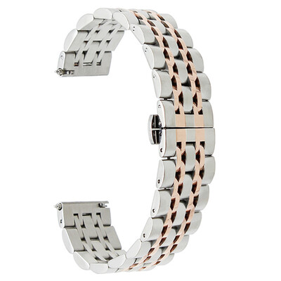 

Stainless Steel Strap Metal Business Replacement Bracelet Links for Samsung Gear S3 Frontier/Gear S3 Classic