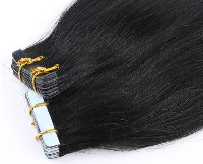 

16"-26"Full Head 20pcs 3g /Strand 100% Remy PU Tape in Human Hair Extensions 60G /Set All Colors