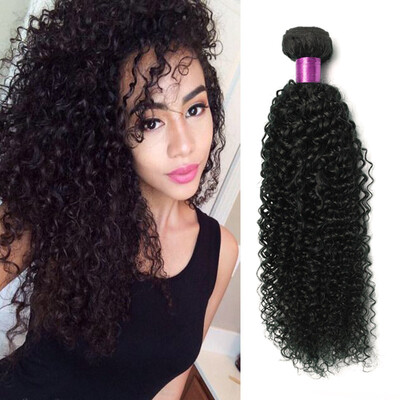 

Brazilian Kinky Curly Human Hair 3PcsLot Brazilian Human Hair Weaves Wavy Kinky Curly Hair Extensions 7A Remy Brazilina Curly