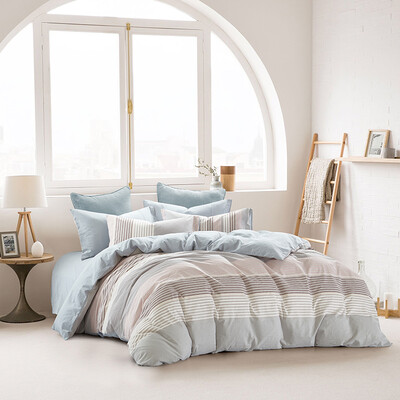 

Brata Four piece suit cotton Water washing cotton simple cotton bedding Kit