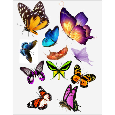 

LMA Loma Car 3D Sticker Personality Sticker Spiderman Cartoon Sticker Set