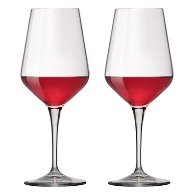 

Jingdong supermarket] Bomioli (Roche) Italian imports of red wine glass goblet 550mL * 2 support