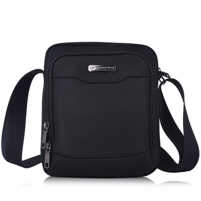 

Carney Road Carneyroad bag shoulder bag simple men&39s bag casual water repellent Oxford cloth bag black CR106