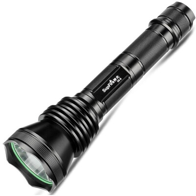 

Shenhuo supfire X6 glare flashlight long-range USB rechargeable self-defense outdoor light with 18650 battery