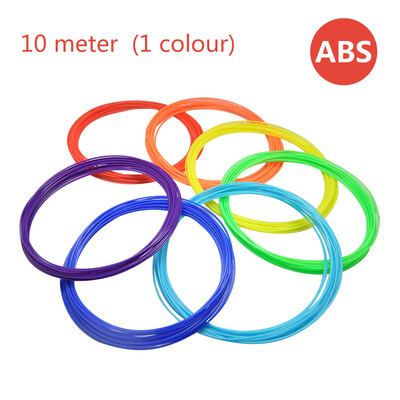 

ABS consumable filament 3D printer consumptive material 10 meter ABS material 1 colour
