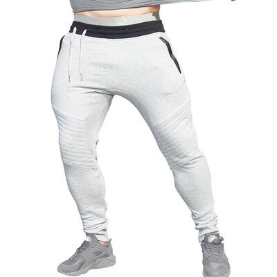 

MECH-ENG Mens Joggers Pants Gym Workout Running Casual Long Trousers Pockets