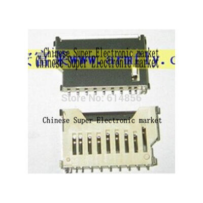 

10pcs not pop-up memory card socket MMC/SD card slot card seats good quality and ROHS