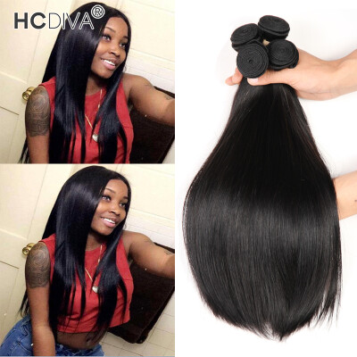 

Indian Virgin Straight Hair 4 Bundles / Lot No shedding No Tangle 100% Unprocessed Human Hair Weaving India Straight HCDIVA Hair P