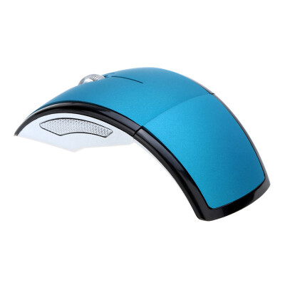 

Hongsund 2.4Ghz Wireless USB Optical Foldable Arc Mouse Snap-in Transceiver Portable Folding Mice Laptop Notebook PC Computer