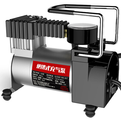 

Love ant ianttek AF-002 Car emergency air pump with battery clips aerated portable football electric motorcycle dinghy inflatable bed car tires 12v automatic electric pump