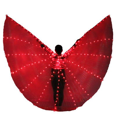 

Belly Dance LED Isis Wings Stage Performance Prop Wings NO Stick Dance Accessory