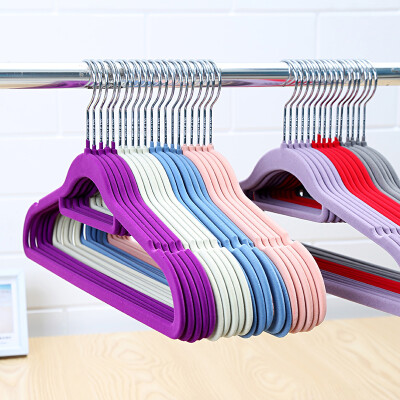 

Accor hangers flocking non-slip hangers 5 packs