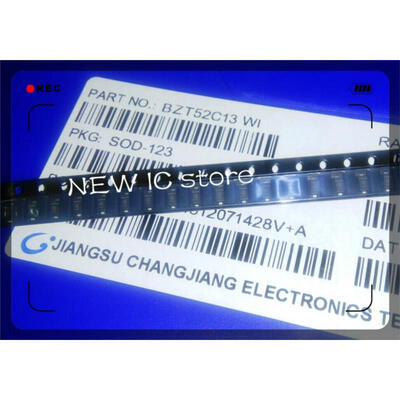 

200pcs BZT52C13 Zener Diode Single Tube SOD123/1206 13V Marking WI
