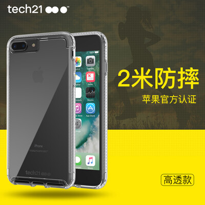 

tech21 Apple iphone7 8 Plus 55 &quot Apple Mobile Shell Lightweight Shockproof Case iPhone 78 Plus Highly Transparent