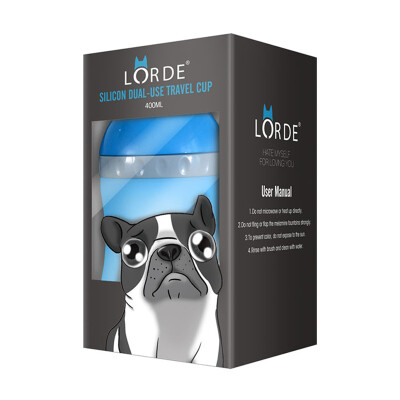 

Lorde dog drinking water pet out of the kettle portable puppy hanging cup Teddy dog supplies