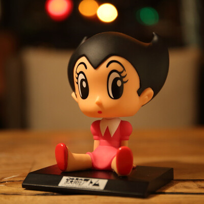 

Железная рука Astro Boy Украшение автомобиля с встряхивания его кукла кукла коллекция версия небольшой синий раздел одного загружены