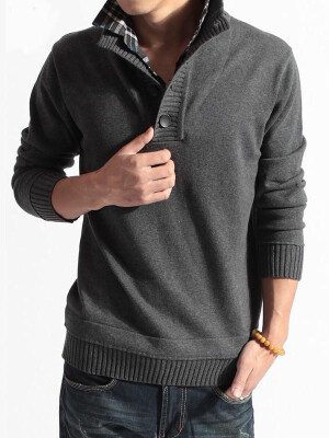 

Black Men sweater Korean sweater boy