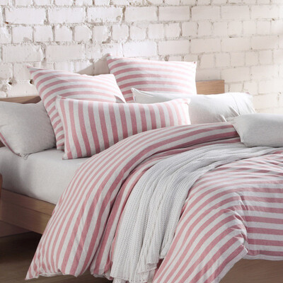 

BoYing Home Textiles (BEYOND) Комплект постельных принадлежностей Трикотажные хлопчатобумажные комплекты из хлопка из хлопка из хлопка из хлопка Комплект прокладок из хлопчатобумажной ткани из белой полоски