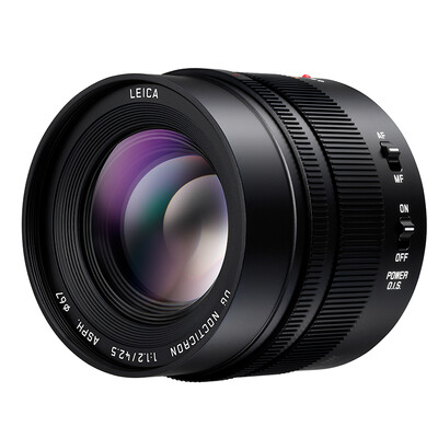 

Panasonic Цифровых Leica фокусирующей линзы (Panasonic) Lumix H-NS 42,5 F1.2 портретного объектив COSCO дал Jiao Taiguang кольца (H-NS043GK)