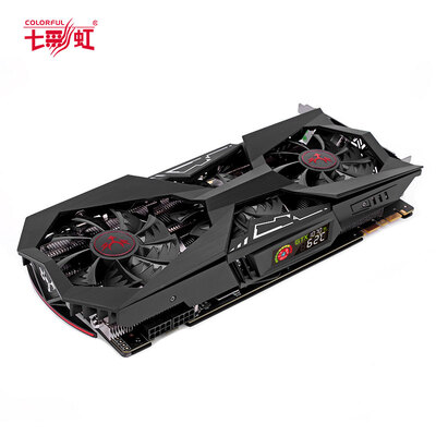 

Радуга (красочная) iGame GeForce GTX1070Ti Vulcan X 1607-1683MHz / 8008MHz 8G / 256bit график курица